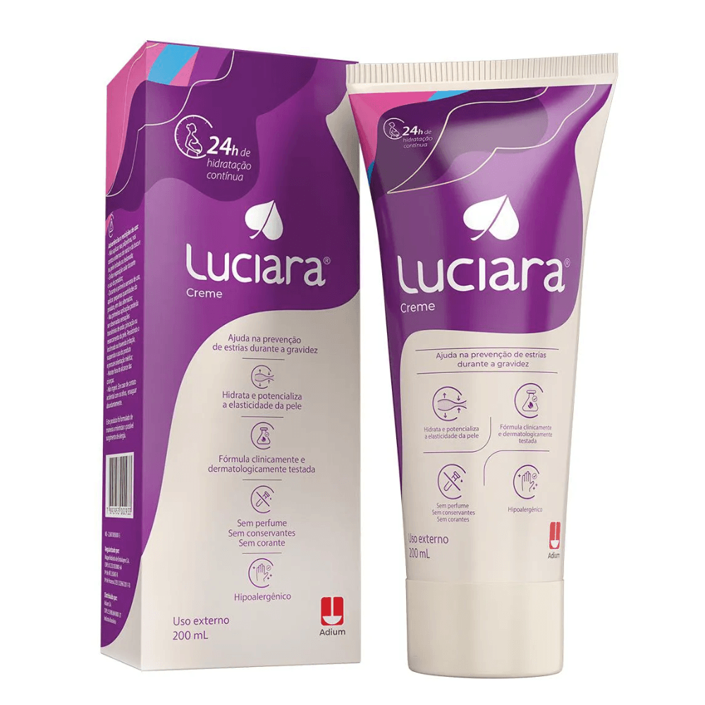 Creme Antiestrias Luciara com 200ml